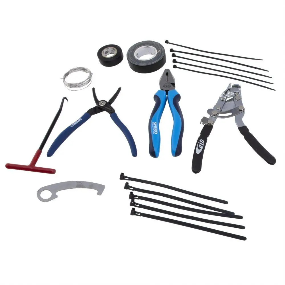 Työkalusarja SIP PORDOI, Vespa PV/ET3/PK, oliivi Työkalusarja SIP PORDOI, optimoitu pikkurunkoisiin Vespoihin 50-125 / PV / ET3 / PK50-125 / S / XL / XL2. Sisältää SIP Classic oliivin vihreän työkalulaukun ja huippulaadukkaat työkalut. Näillä onnistuu isompikin remontti tienpäällä. 208464O0