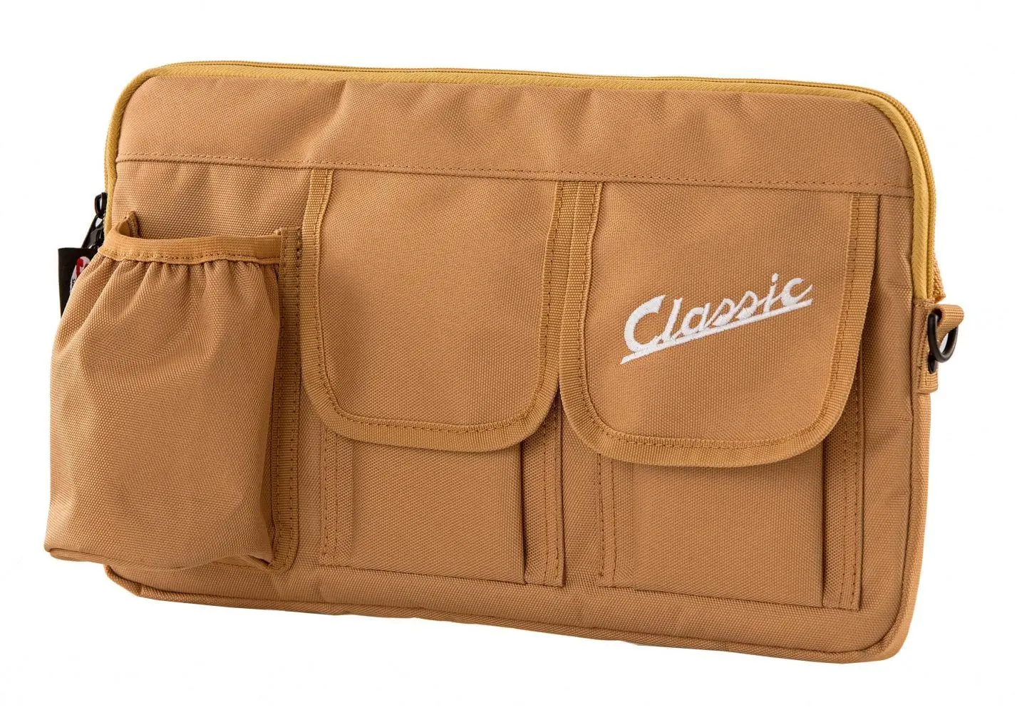 Laukku SIP "Classic" hanskalokeroon, vaalean ruskea nylon
