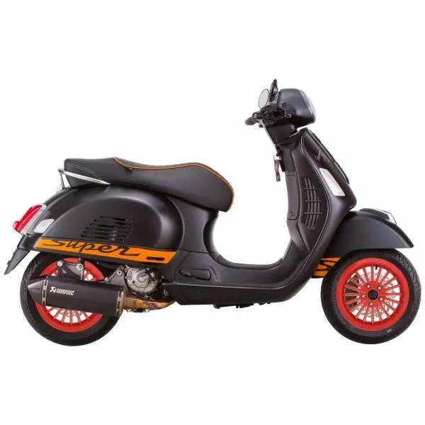 Vanne etu/taka SIP, Vespa GTS/GTV/GT, punainen - Image 8