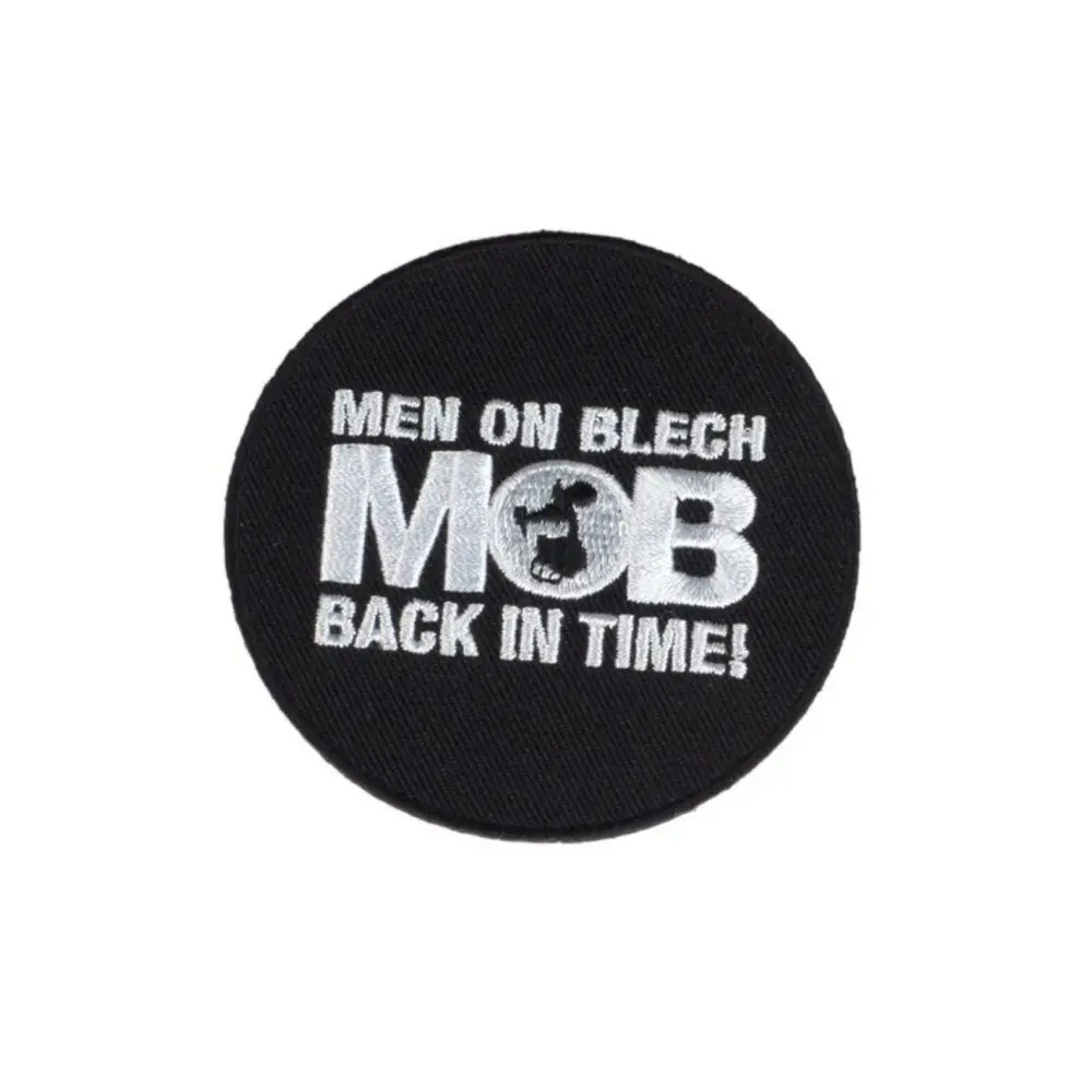 Men on Blech kangasmerkki