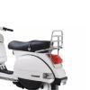 Tavarateline taakse kromattu, Piaggio, Vespa PX80, PX125, PX150 ja PX200 Alkuperäinen Piaggion tavarateline taakse, kromattu. Sopii Vespa PX80, PX125, PX150 ja PX200. Tavarateline taakse kromattu, Piaggio, Vespa PX80, PX125, PX150 ja PX200