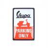 "Vespa Parking Only" kyltti, koko 20x30cm
