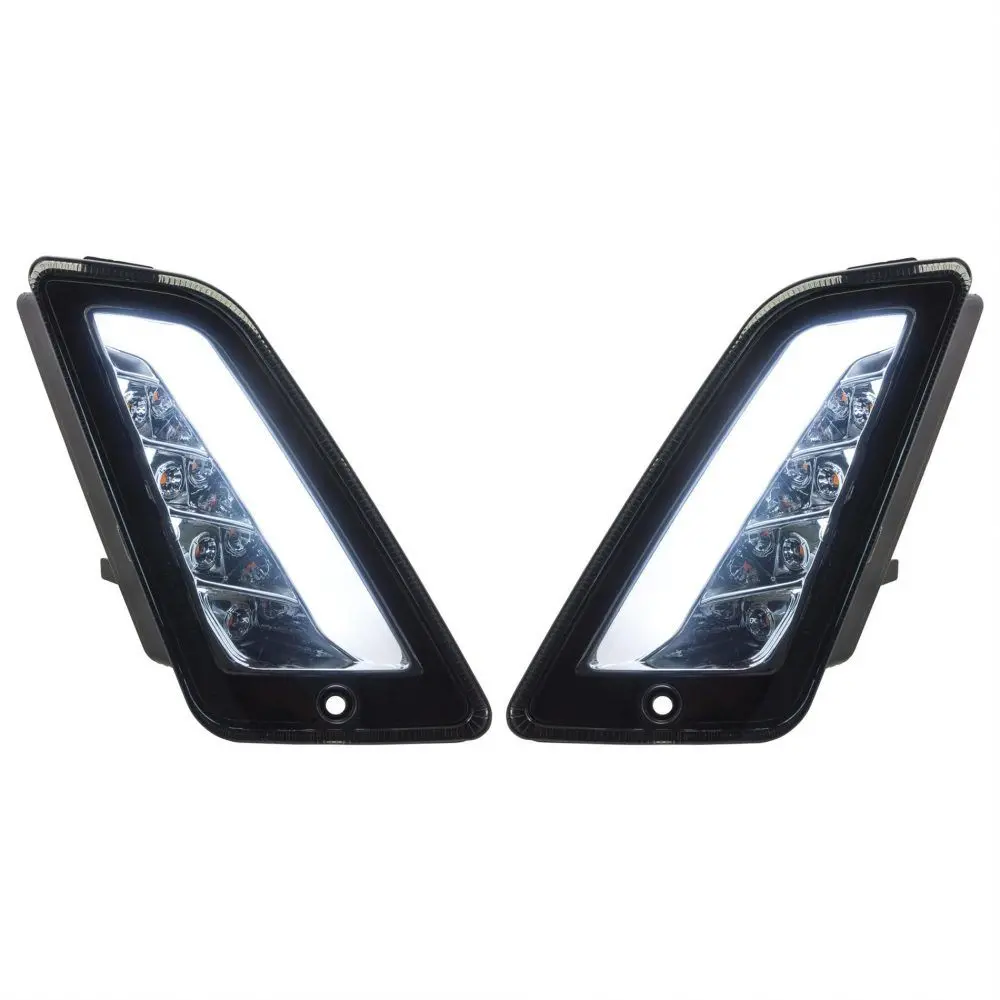 Vilkkusarja SIP eteen ja taakse LED, tummennettu, Vespa GTS, GT ja GTV SIPin omaa tuotantoa oleva LED-vilkkusarja tummenetuilla laseilla. EU-hyväksytty. Sisältää myös virtaa säästävät päivävalot, sisältää polttimot. Vilkkusarja SIP eteen ja taakse LED, tummennettu, Vespa GTS, GT ja GTV