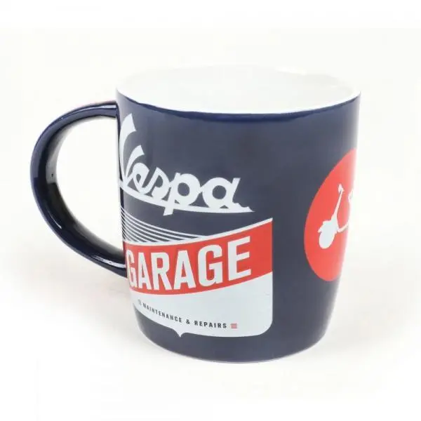 Muki "Vespa Garage", Ø=85mm x 90mm, 340ml