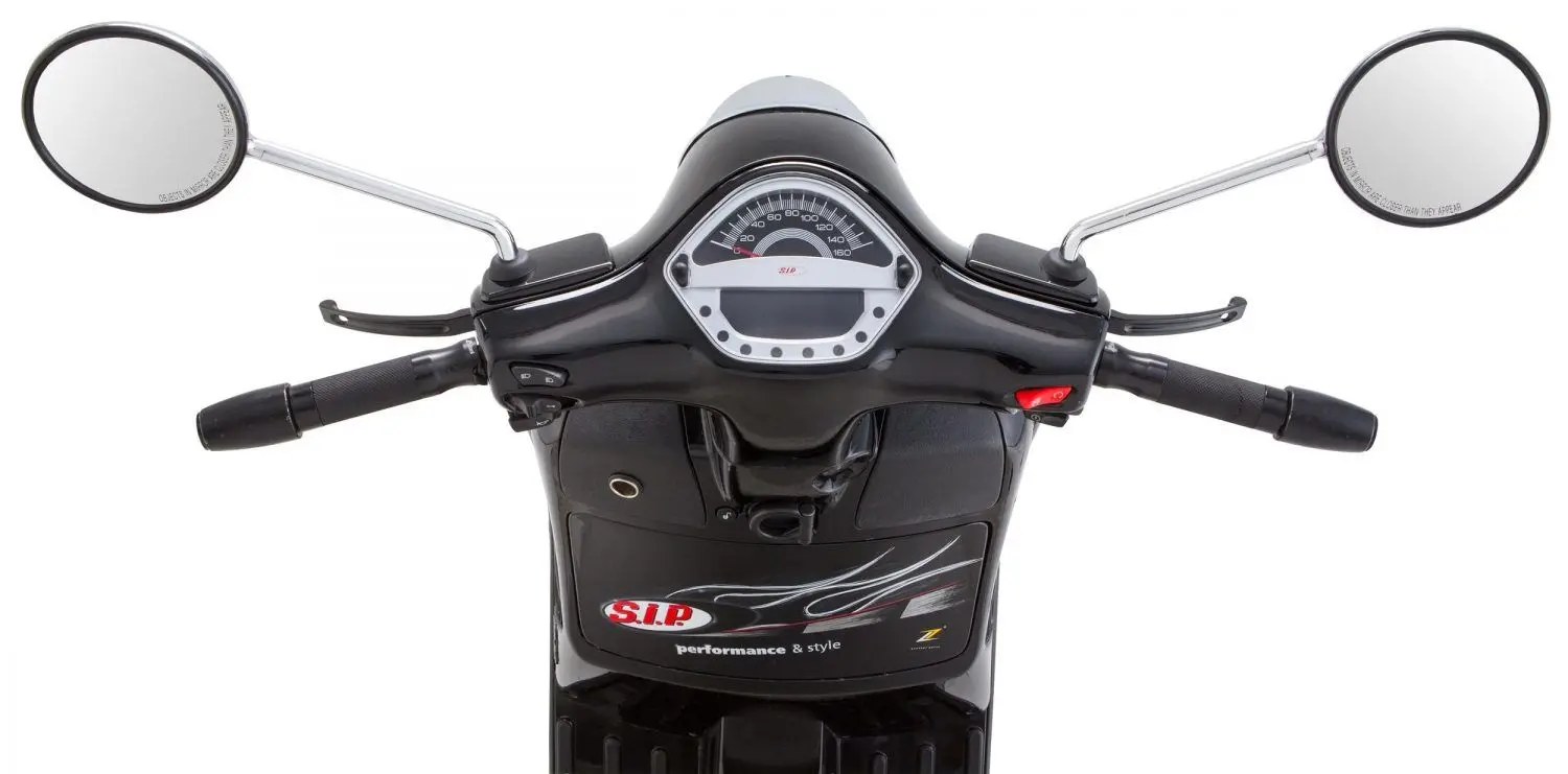 Nopeusmittari Vespa GTS mittari ohjaustangossa edestä päin