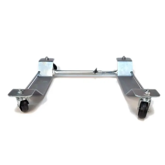 Skootteri Dolly BGM Pro, Vespa ja Lambretta klassikot <a href="https://italialaiset.fi/wp-content/uploads/2019/10/image-1.png"><img class="alignright size-full wp-image-16827" src="https://italialaiset.fi/wp-content/uploads/2019/10/image-1.png" alt="BGM Pro Supercharged" width="140" height="40" /></a>Skootteri Dolly BGM Pro, Vespa pikkurunkoiset / isorunkoiset / leveärunkoiset, Lambretta series 1-3 - V50, V90, PV, ET3, PK, PX, T5 125cc, Rally, Sprint, GT, GTR, SS180, GL, Super, GS160, VNA, VNB, VBA, VBB, V1-V15, V30-V33, VN, VM, VU ja V. Äärettömän katevä skootterin siirtylessä esimerkiksi ahtaassa autotallissa. Leveys saadettävissä keskituelle. Materiaali galvanoitua terästä. Kantavuus 200kg, jokainen pyörä kestää 50kg kuorman. Skootteri Dolly BGM Pro, Vespa ja Lambretta klassikot