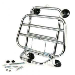 Tavarateline eteen kromattu, Piaggio, Vespa GTS/GTS Super HPE /GTV 125/300 (`19->)
