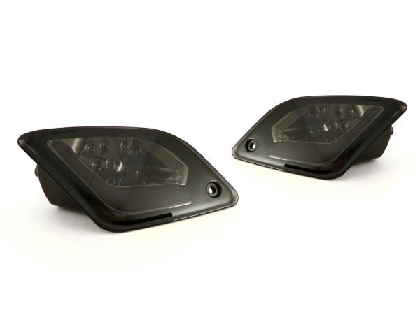 LED vilkkusarja HD Corse, savu, Vespa GT, GTL, GTV, GTS 125-300