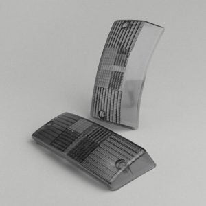 Vilkunlasi eteen tummennettu Bosatta, Vespa PX ja T5