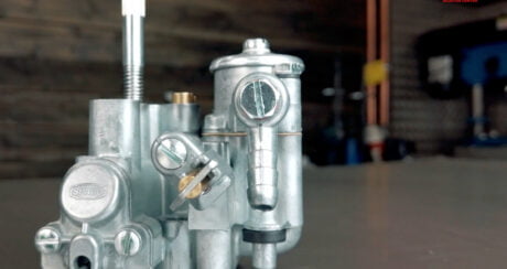 Kaasuttimen purkaminen ja kasaaminen (Dellorto SI)