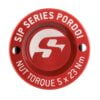 Nappamutterin suoja 12", punainen SIP Pordoi, Vespa GTS, GTV ja GT