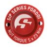 Nappamutterin suoja 13", punainen SIP Pordoi, Vespa GTS, GTV ja GT