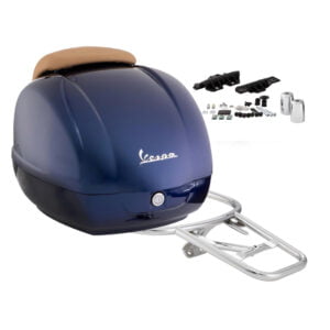 Takaboxi + teline Piaggio Energia 289/A sininen, Vespa GTS HPE 125/300