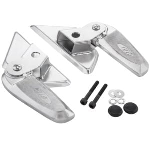 Jalkatapit SIP kromattu, Vespa LX, LXV ja S (50-150cc)