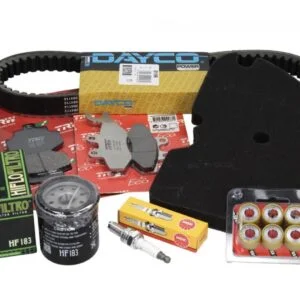 Huoltosarja, Vespa GTS 125 ja Vespa GTS 125 ie (2007-2012)