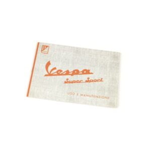 Käyttöohjekirja (italian kielinen), Vespa 180 Super Sport (1965)