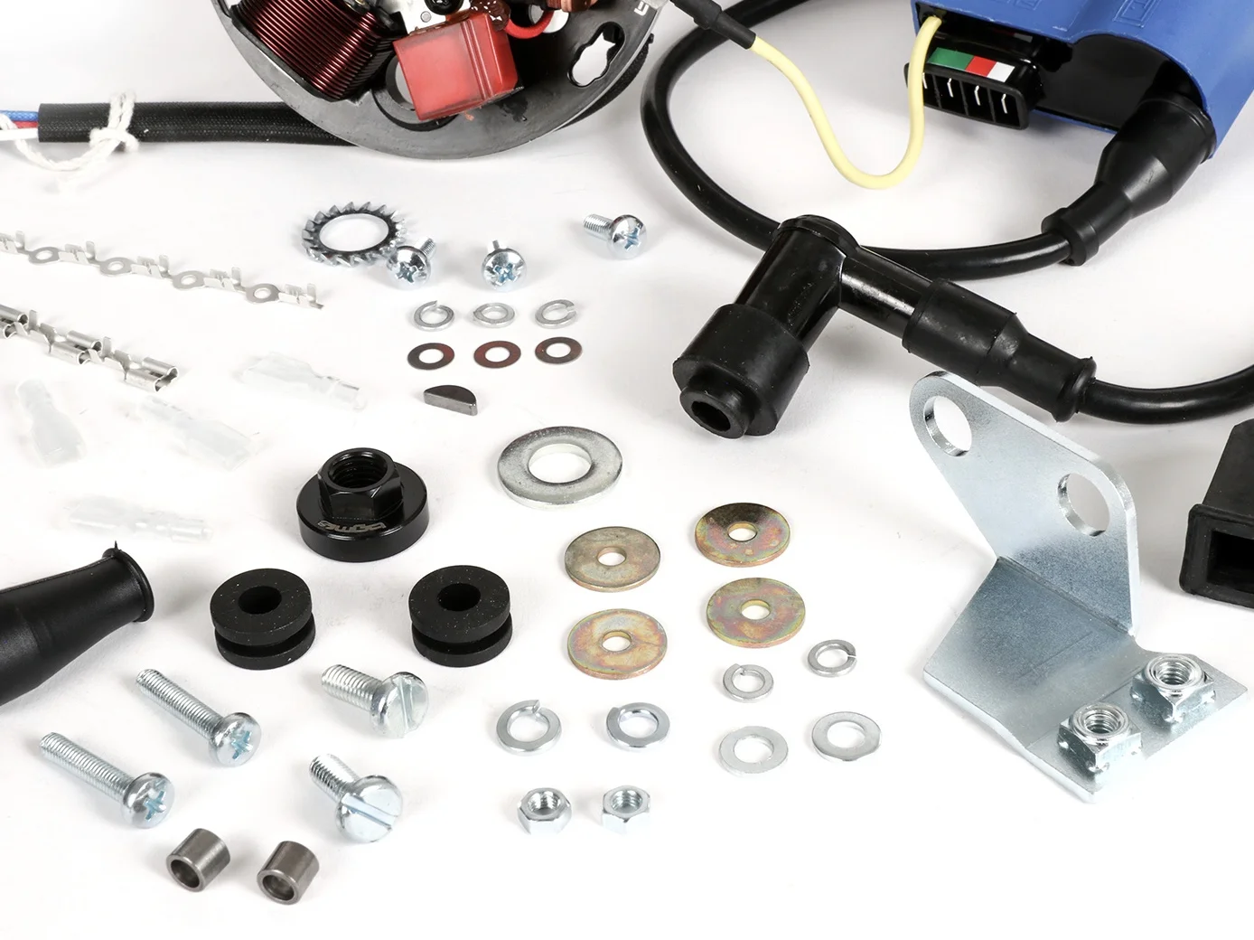 Kärjetönsytytys BGM Pro 12V Touring, Vespa isorunkoiset, Sprint, Sprint Veloce, GT, GTR ja Super
