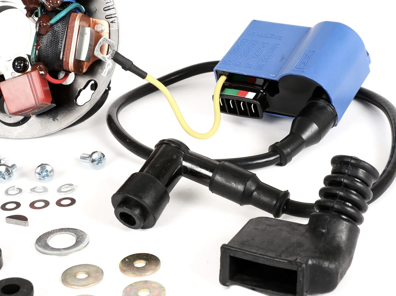 Kärjetönsytytys BGM Pro 12V Touring, Vespa isorunkoiset, Sprint, Sprint Veloce, GT, GTR ja Super
