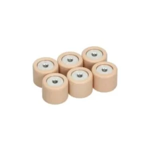 Variaattorin rullat 6 kpl 19x15,5mm - 8g, Vespa ET2, LX, LXV, S ja Aprilia, Derbi ja Gilera