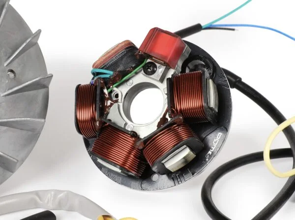 Kärjetön sytytys BGM PRO 12V Touring 20/24 akselille, Vespa V50, 50N, V90, PV, ET3, PK S (Kopio)