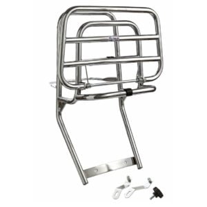 Tavarateline taakse varapyörätelineella, Vespa V50, PV ja ET3