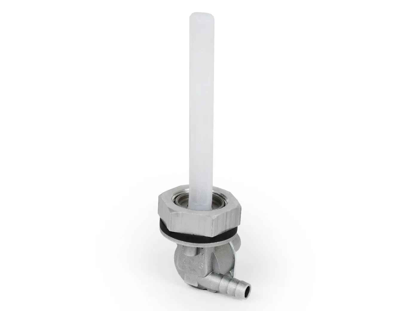 Polttoainehana Fast Flow 2.0, Vespa GS150 (VS1-5), V30-33, VM, VL, VB, VGL1, ACMA ja Motovespa <a href="https://italialaiset.fi/wp-content/uploads/2021/01/BGM_PRO_c1.png"><img class="alignright size-full wp-image-30568" src="https://italialaiset.fi/wp-content/uploads/2021/01/BGM_PRO_c1.png" alt="" width="140" height="40" /></a>Polttoainehana Fast Flow 2.0, leveärunkoisiin Vespa GS150 (VS1-5), V30-33, VM, VL, VB, VGL1, ACMA ja Motovespa malleihin. Fast Flow -polttoainehanoissa on suuri virtausnopeus ja ne takaavat täydellisen polttoaineen syöttämisen kaasuttimeen jopa tehokkaissa moottoreissa. Ne voidaan vaihtaa 1:1 alkuperäiseen polttoainehanaan. Tässä esitetty versio on erikoisversio laajarunkoon, jossa polttoaineen ulostulo ajosuuntaan oikealle. Toiminto vastaa tavanomaisen polttoainehanan toimintaa (auki/vara/kiinni). Varatankki taso on noin 1 litra suurempi kuin alkuperäisessä polttoainehanassa. HUOMAUTUKSIA Ei sovellu polttoaineille, joissa on korkea alkoholipitoisuus. Siksi älä käytä E10/E85-polttoaineen kanssa. Polttoainehana Fast Flow 2.0, Vespa GS150 (VS1-5), V30-33, VM, VL, VB, VGL1, ACMA ja Motovespa