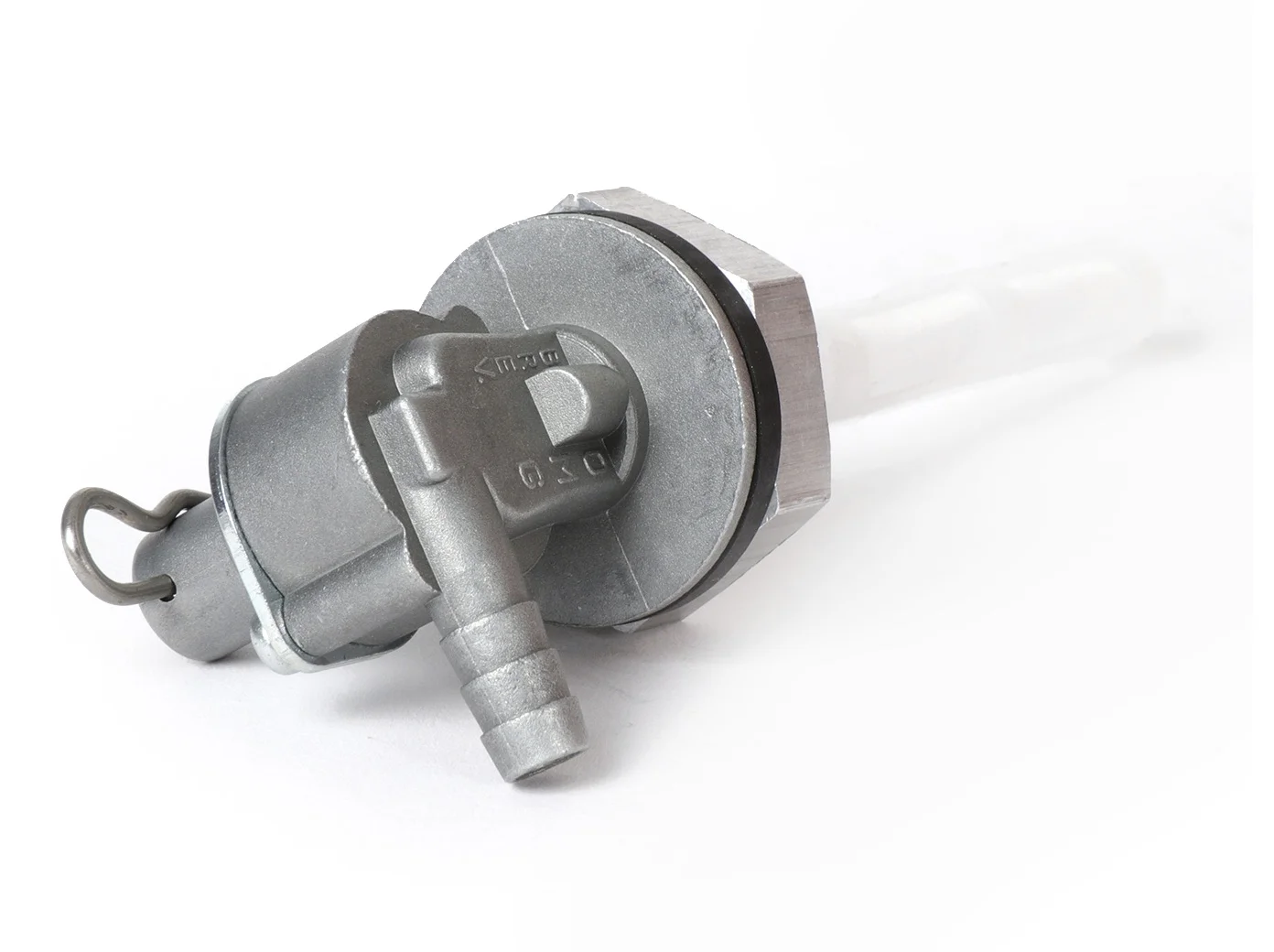 Polttoainehana Fast Flow 2.0, Vespa GS150 (VS1-5), V30-33, VM, VL, VB, VGL1, ACMA ja Motovespa <a href="https://italialaiset.fi/wp-content/uploads/2021/01/BGM_PRO_c1.png"><img class="alignright size-full wp-image-30568" src="https://italialaiset.fi/wp-content/uploads/2021/01/BGM_PRO_c1.png" alt="" width="140" height="40" /></a>Polttoainehana Fast Flow 2.0, leveärunkoisiin Vespa GS150 (VS1-5), V30-33, VM, VL, VB, VGL1, ACMA ja Motovespa malleihin. Fast Flow -polttoainehanoissa on suuri virtausnopeus ja ne takaavat täydellisen polttoaineen syöttämisen kaasuttimeen jopa tehokkaissa moottoreissa. Ne voidaan vaihtaa 1:1 alkuperäiseen polttoainehanaan. Tässä esitetty versio on erikoisversio laajarunkoon, jossa polttoaineen ulostulo ajosuuntaan oikealle. Toiminto vastaa tavanomaisen polttoainehanan toimintaa (auki/vara/kiinni). Varatankki taso on noin 1 litra suurempi kuin alkuperäisessä polttoainehanassa. HUOMAUTUKSIA Ei sovellu polttoaineille, joissa on korkea alkoholipitoisuus. Siksi älä käytä E10/E85-polttoaineen kanssa. Polttoainehana Fast Flow 2.0, Vespa GS150 (VS1-5), V30-33, VM, VL, VB, VGL1, ACMA ja Motovespa