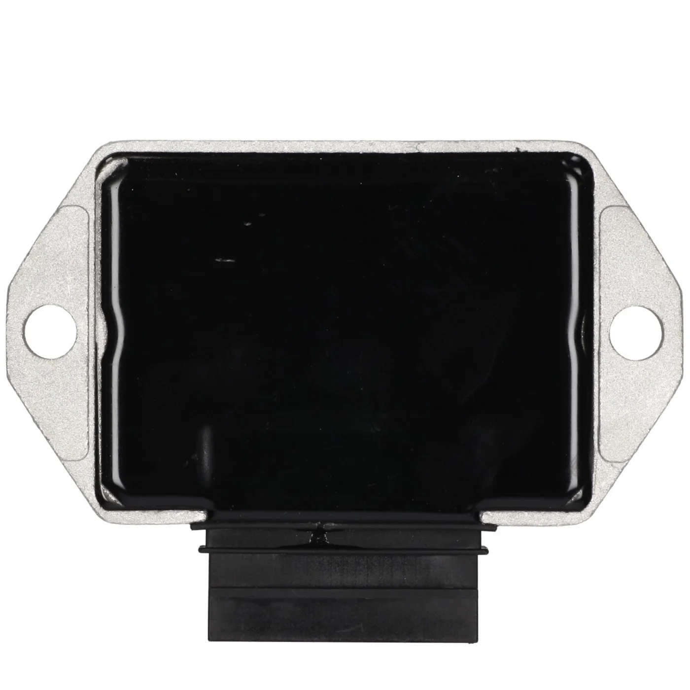 Jännitteensäädin 8-napainen 12V, Piaggio <a href="https://italialaiset.fi/wp-content/uploads/2019/08/image-14.png"><img class="alignright size-full wp-image-15883" src="https://italialaiset.fi/wp-content/uploads/2019/08/image-14.png" alt="Piaggio logo" width="145" height="45" /></a>Jännitteensäädin 8-napainen 12V, Piaggio / Gilera. Sopii mm. malleihin Gilera 50 cc 2-tahti (kaasutin mallit, alkaen 1998), Vespa S, LX, LXV, Sprint 50, Primavera 50, ET4 125ccm (ZAPM04000 vuoteen 1998), Aprilia Mojito Retro 125 ccm (ZD4PM Piaggio moottorilla). Sisältää sisäänrakennetun vilkkureleen. <ul> <li>alkuperäinen Piaggio varaosa</li> </ul> Tarkista sopivuus alla olevasta taulukosta valmistenumeron alkuosalla. Jännitteensäädin 8-napainen 12V, Piaggio
