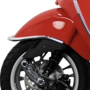 Etupuskuri kromattu Vespa Primavera ja Sprint