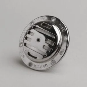 Äänimerkki 6V AC Ø=75mm kromattu, Vespa