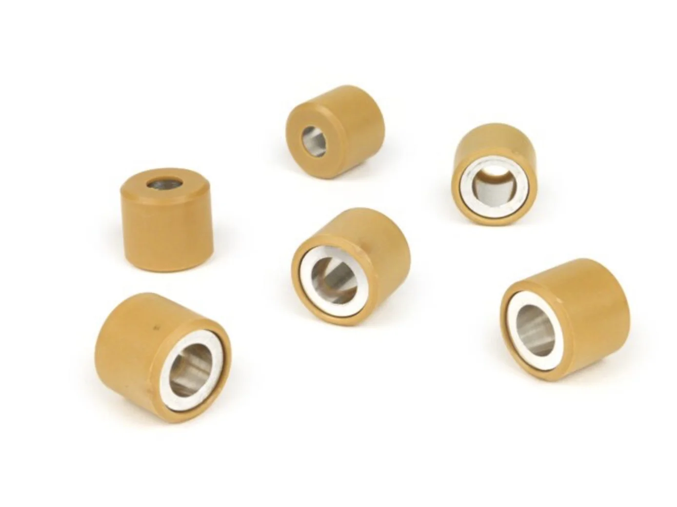 Variaattorin rullat 19x17 mm 7.4g, Vespa GT125, GTV125, GTS125, LX, S ja Piaggio MP3, X10
