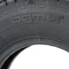 BGM Classic 3.50-8" TT 46P skootterirengas merkintä lähikuva, BGM-logo renkaan kyljessä