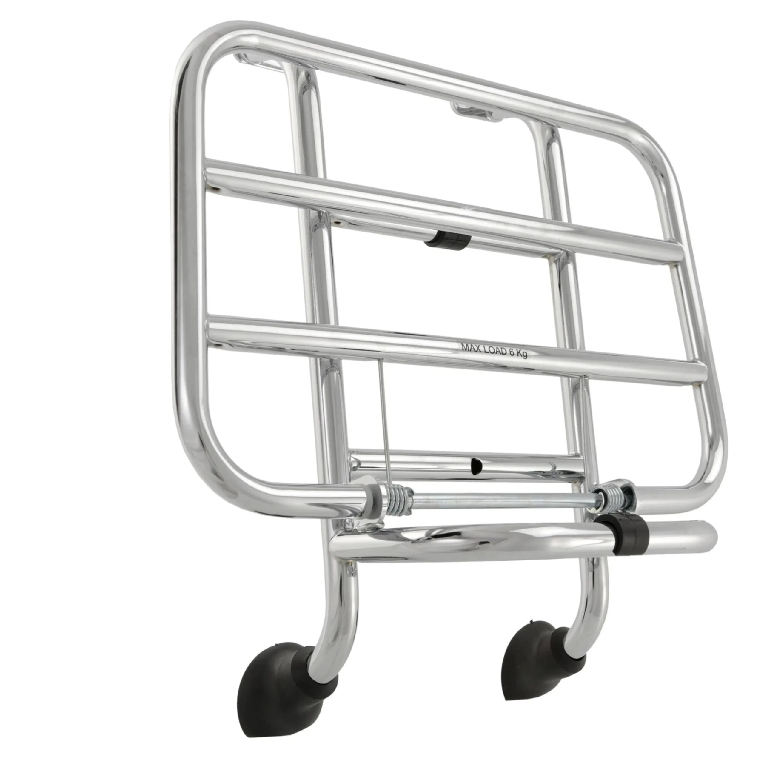 Etuteline Piaggio, Vespa LX ja LXV <a href="https://italialaiset.fi/wp-content/uploads/2019/08/image-14.png"><img class="alignright size-full wp-image-15883" src="https://italialaiset.fi/wp-content/uploads/2019/08/image-14.png" alt="Piaggio logo" width="145" height="45" /></a>Tämä tyylikäs ja käytännöllinen matkatavarateline on suunniteltu erityisesti Vespa LX ja LXV -mallien etuosaan. Se tarjoaa lisää säilytystilaa reissuille, samalla kun se lisää ajoneuvosi ulkonäköön ripauksen tyylikkyyttä. <strong>Ominaisuudet:</strong> <ul> <li><strong>Käytännöllinen:</strong> Lisää säilytystilaa esimerkiksi kypärälle, laukulle tai muille tavaroille.</li> <li><strong>Kestävä rakenne:</strong> Valmistettu korkealaatuisista materiaaleista, jotka kestävät ajan hammasta.</li> <li><strong>Helppo asennus:</strong> Mukana tulevat asennustarvikkeet tekevät kiinnityksestä nopeaa ja yksinkertaista.</li> <li><strong>Universaali sopivuus:</strong> Sopii useimpiin skootterimalleihin, mutta tarkista yhteensopivuus ennen ostoa.</li> </ul> <strong>Tekniset tiedot:</strong> <ul> <li>Valmistaja: Piaggio</li> <li>Materiaali: Chromi</li> <li>Asennustarvikkeet: Mukana</li> <li>Lastausalue 37×24 cm</li> </ul> Etuteline Piaggio, Vespa LX ja LXV
