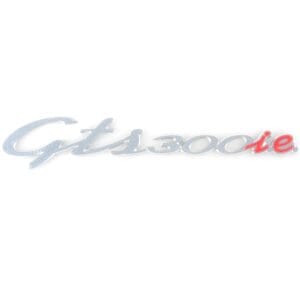 Vespa GTS 300 i.e. merkki sivupaneeliin