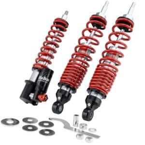 Bitubo-iskunvaimenninsarja etu- ja takaiskunvaimentimilla Vespa GTS/GTV 125-300 cc ('03-'13/'17-'22)