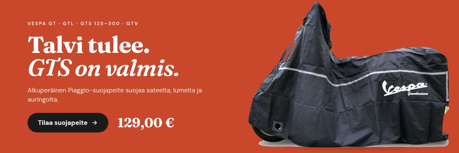 Vespa GTS suojapeite