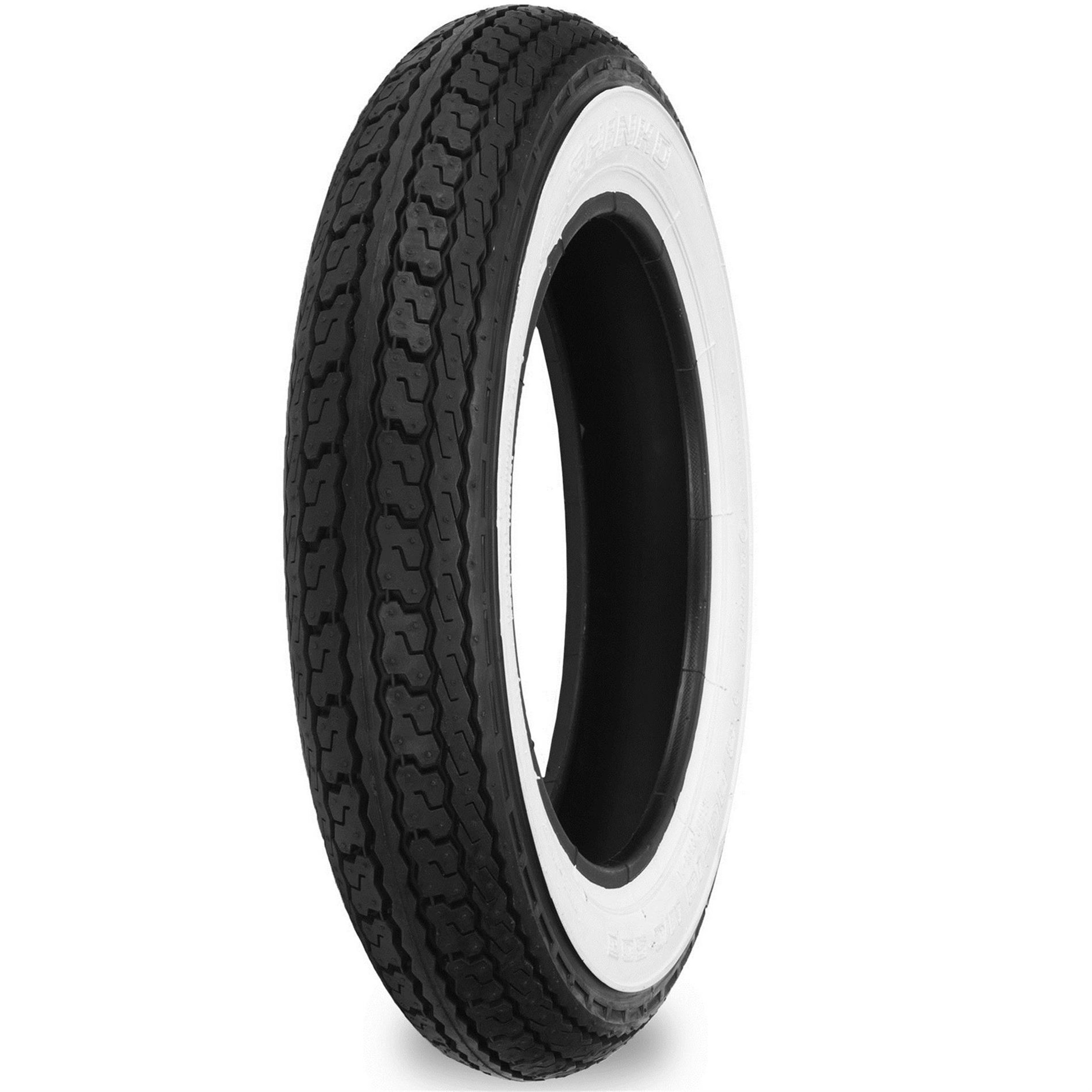 Shinko SR550 Whitewall 4.00-8 55J TT valkosivurengas shinko sr550 4.00-8
