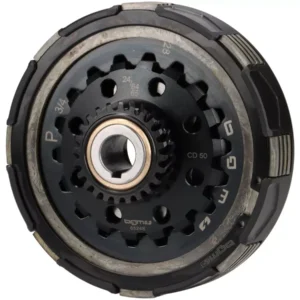 Kytkin BGM PRO Superstrong 2.0 Touring STD 24 hampainen, Vespa PX200 ja Rally 200 edestä, kytkin ja ratas