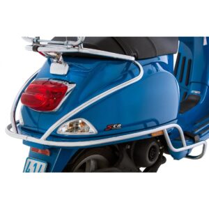 Kaatumaraudat taakse, Piaggio, Vespa LX, LXV asennettuna