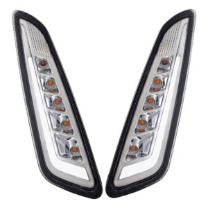 LED-etuvilkut tummennettu pari, Vespa Primavera ja Sprint 125-150 pari, vasen ja oikea etuvilkku